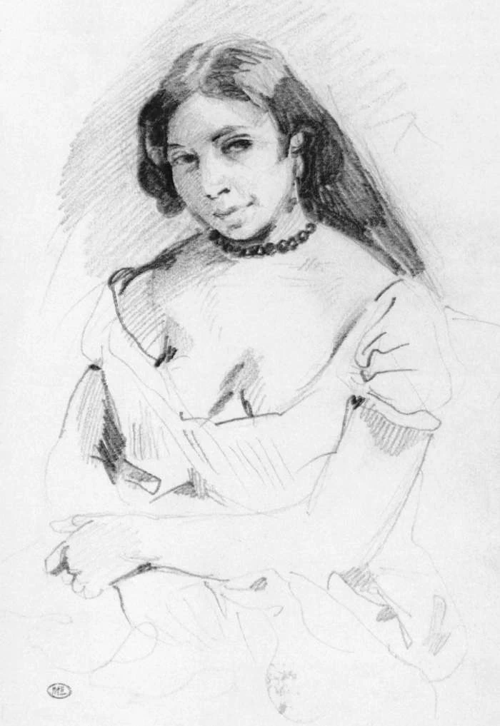 Aspasia - studio, Museo del Louvre, Parigi